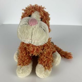 Ganz Webkinz Orange Cheeky Cat Hm064 Plush Stuffed Animal Toy Retired