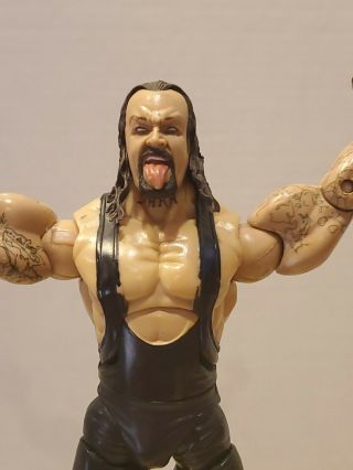 The Undertaker - Wwe Wwf Wcw Jakks Pacific Deluxe Aggression 2005 Action Figure