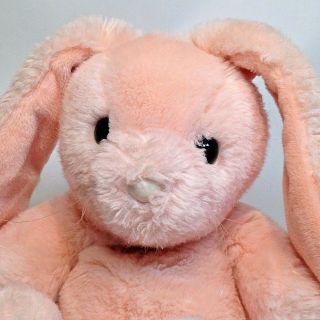 Applause Sweet Pea Pink Bunny Rabbit Plush Vintage 1988 Korea Soft Toy 2036 - 10 "