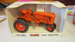 Vintage Ertl Case " Vac " 1989 Tractor 632,  2811 1/16 Scale Diecast W/original Box