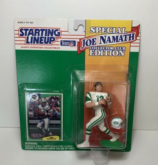 1994 Joe Namath York Jets Starting Lineup Collectors Club Limited Edition
