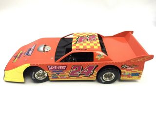 Rick Eckert 24 Action Platinum Series RCCA 1:24 - Scale Model Dirt Car w Box 1996 2