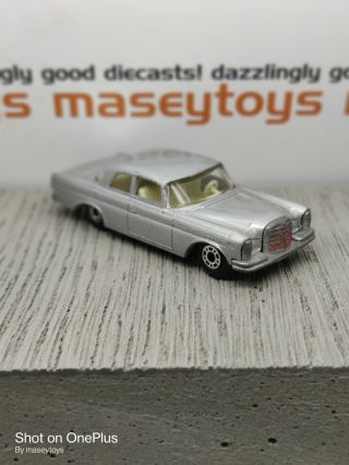 Matchbox Lesney Superfast No.  46c Mercedes 300 Se 1983 Vintage Diecast