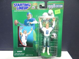 Starting Lineup 1998 Nfl Troy Aikman Figurine And Card