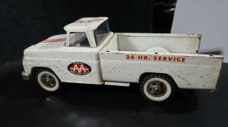 Tonka Pressed Steel Aa Pickup Truck With White Walled Tires