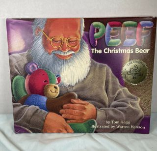 Peef The Christmas Bear Plush Vintage 1996 Squeeker 15 