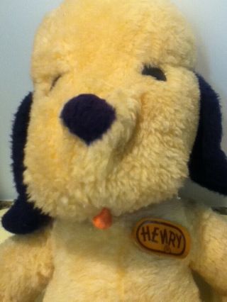 Animal Fair Henry 18 - inch yellow plush dog 3