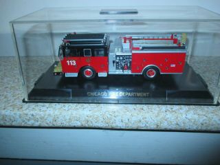 1/64 Code 3,  Chicago,  Pastime Special,  Ward Lafrance Pumper,  E - 113,  Look