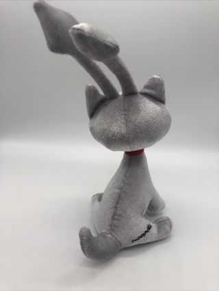 Neopets Limited edition Silver Aisha Plushie 3