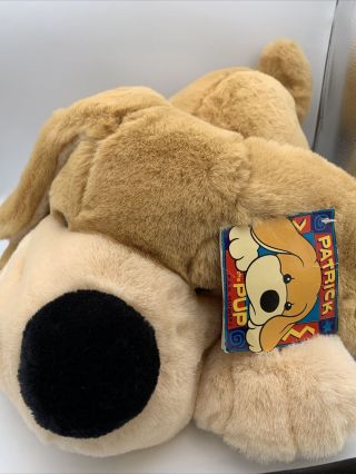Fao Schwarz Patrick The Pup Plush Dog Stuffed Animal Toy 22 "