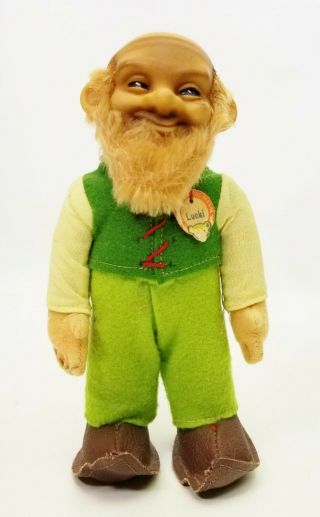 Steiff 7 " Vintage Luki Gnome Doll