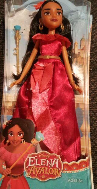 Disney Elena Of Avalor Adventure Dress Doll Kingdom Scepter