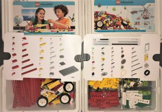 Complete Lego Education Kit 9580 And 9585 With Manuals,  Worksheets And Software