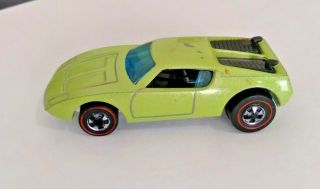 Vintage Mattel Hot Wheels Redline 1969 Xploder Lime Green Vg
