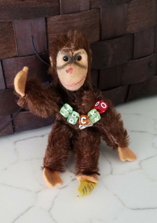 Steiff Jocko Chimp Monkey 3 Id 