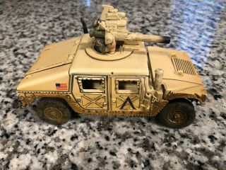 Humvee 1/32 Scale Force Of Valor Unimax With Tow Anti - Tank Missile & 2 Soldiers