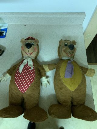 Knickerbocker 1959 Yogi Bear Dolls