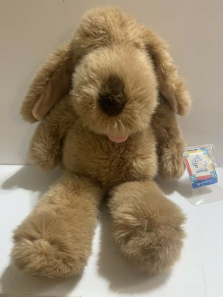 Vintage 1988 Applause Plush Dog 12132 “strudel” With Tags