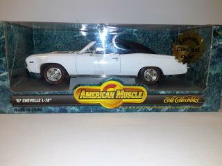 1:18 " American Muscle " 1967 Chevy Chevelle L - 78 