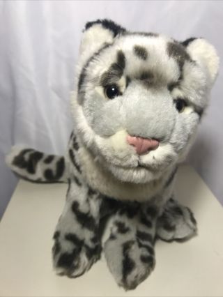 Webkinz Signature Snow Leopard No Code.  Ganz Plush Cat