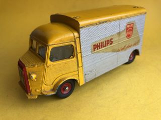 French Dinky Toys 587 Citroen H Tube 1200kg Philips Made In France