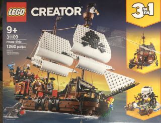 Lego 31109 Creator 3 - In - 1 Pirate Ship - Box