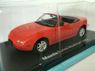Mazda Eunos Roadster (1989) 1:24 Die - Cast Model - Hachette Japan Cars 36 Miata