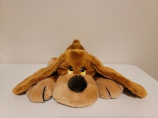 Vintage Russ Berrie & Co Samuel Brown Puppy Dog Stuffed Animal Plush Toy 647