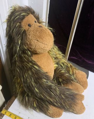 Jellycat Oscar The Orangutan Ape 22” Large Soft Plush Stuffed Animal Gorilla EUC 2