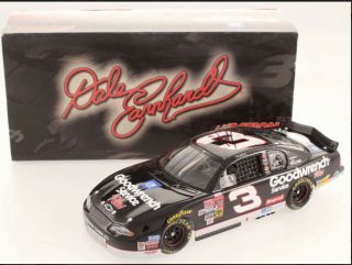 Action 2001 Dale Earnhardt Sr 3 Goodwrench Mc 1:24 Signed By Chocolate Myers