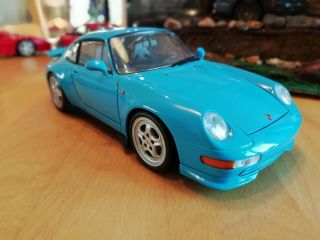 1 18 Ut Models Porsche 911 Carrera Rs Baby Blue