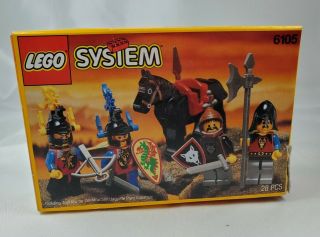 1993 Lego Vintage Classic Castle 6105 Medieval Knights