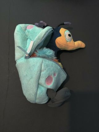 Disney Plush Pixar Up Baby Kevin The Bird Plush In Zipper Egg By Snap Toys 9 "