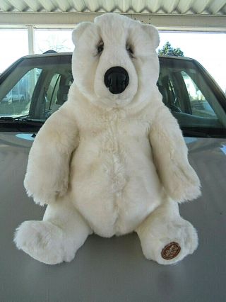 Dakin Lou Rankin Friends Plush Stuffed Animal Toy Polar Bear 16 " Vintage