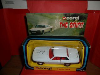 Corgi 320 - The Saints Jaguar Xjs,  In Nr Window Box,  Nos,  1978/80