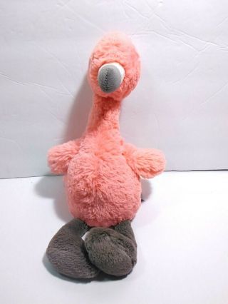 Jellycat Bashful Flamingo Pink And Gray Small 12 " Plush Stuffed Animal Bean Bag