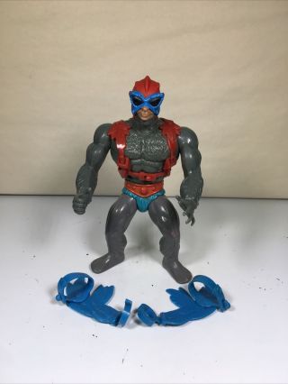 Motu Stratos Masters Of The Universe Figure Complete He Man 8 Back Short Strap