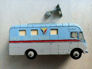 Unboxed Dinky ABC Television Mobil Control Room Van with Camera 2