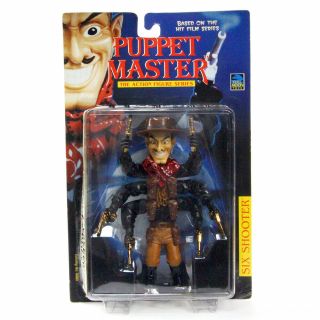 Puppet Master Six Shooter Action Figure Full Moon Toys Horror Figure Limite