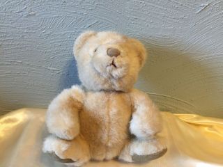 Vintage Nutmeg Plush Teddy Bear Russ Berri Nutmeg Grayish Stuffed Animal