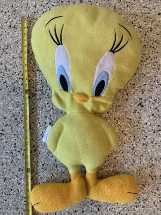 Vintage Tweety Bird Plush Looney Tunes Warner Bros Large 30 Inches