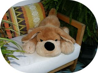 Fao Schwarz Large Patrick The Pup Plush Dog Stuffed Animal Plush Toy 22 "