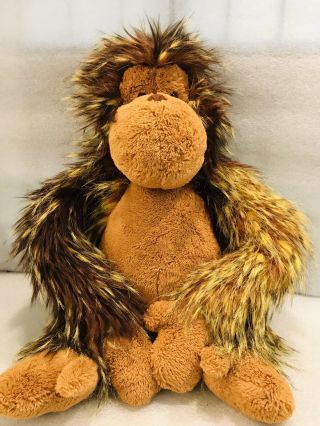 Jellycat Oscar The Orangutan Ape 22in Furry Large Plush Stuffed Animal Gorilla