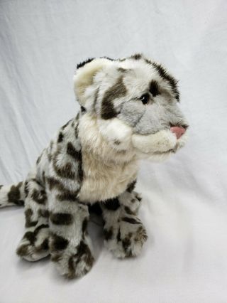Webkinz Signature Snow Leopard Plush Cat Ganz Stuffed Animal (no Code)