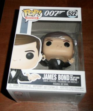 Funko Pop Movies 522 James Bond 007 James Bond From The Spy Who Loved Me -