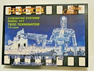 Rare Halcyon Amerang " Terminator 2 Judgment Day " Model 101 T800 Kit.   1991