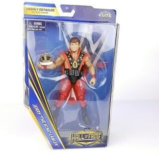 Wwe Elite Hall Of Fame Jerry " The King " Lawler Figure Exclusive Hof 2007
