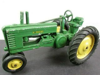 Vintage John Deere Farm Tractor Toy 1950 