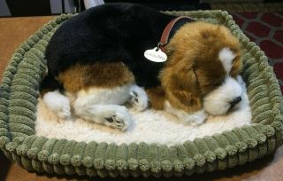 Perfect Petzzz Beagle “breathing” Stuffed Animal Furreal Type Dog Puppy Toy