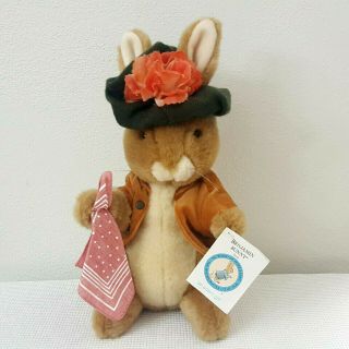 Vintage Collectible Eden Plush Peter Rabbit Beatrix Potter Benjamin Bunny